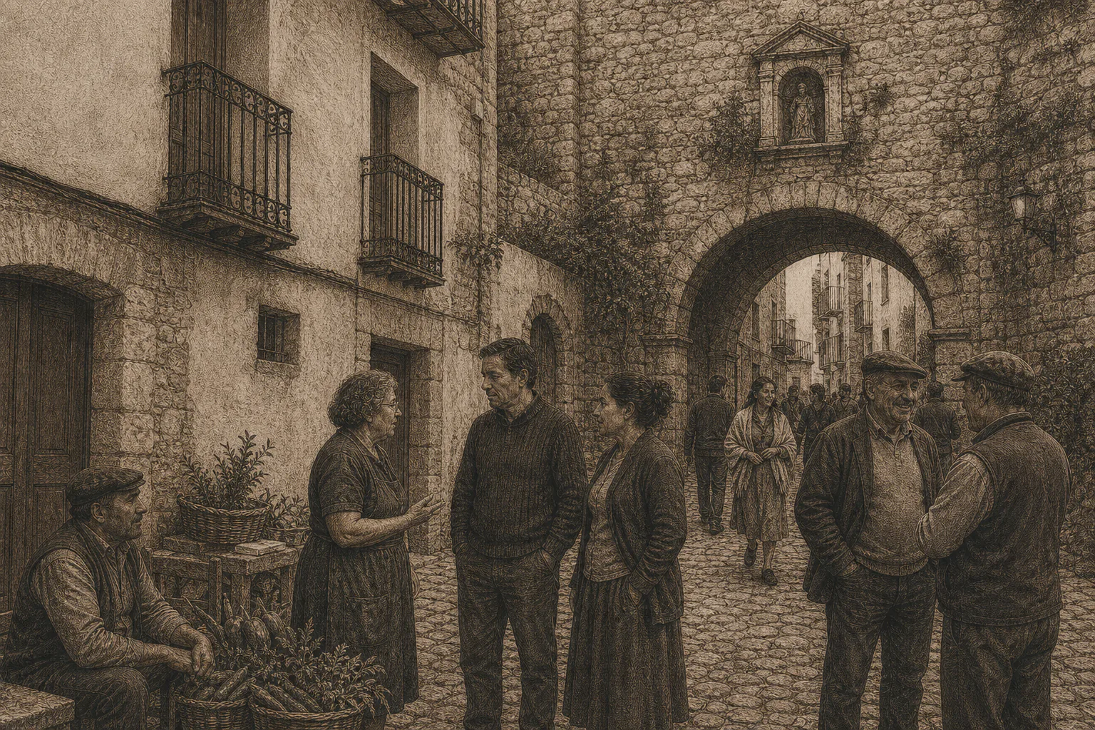 Ilustración editorial del capítulo 18, sin destripes.